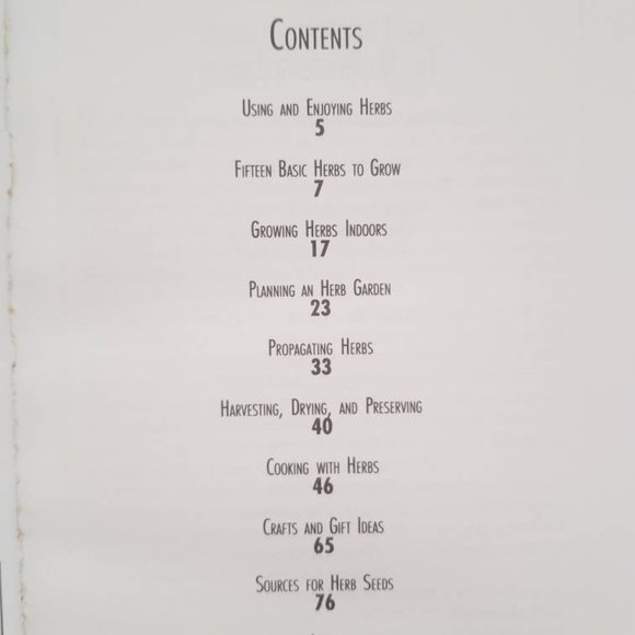 HERBS THE YEAR ROUND 1990s Gardening Guide Vintage Book - Picture 5 of 10